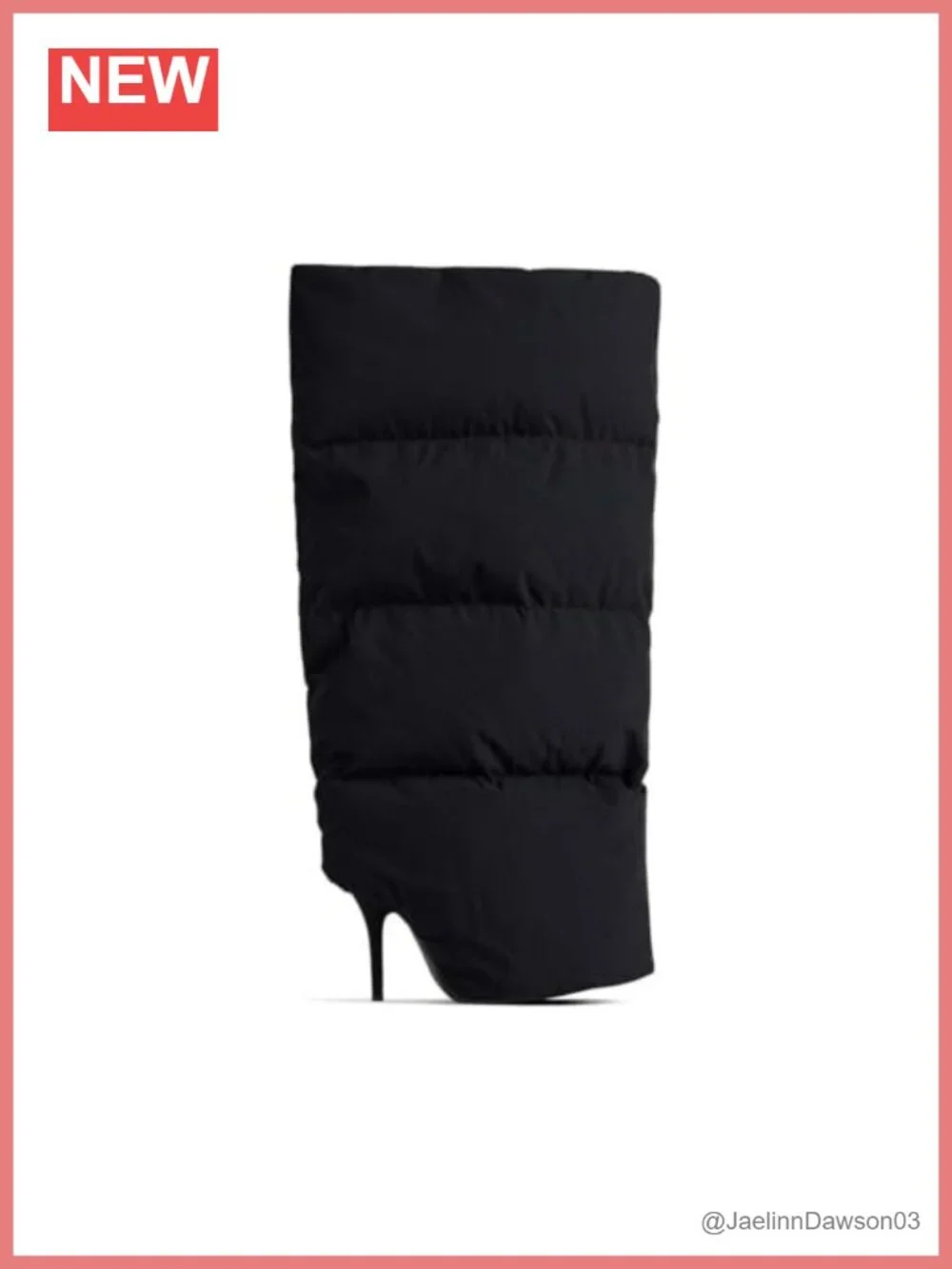 Leather Knee High Boots Pointed Toe Wide Calf Stiletto Heel Slip On